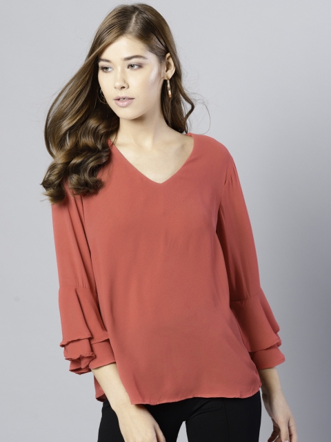 

Harpa Women Rust Solid Top