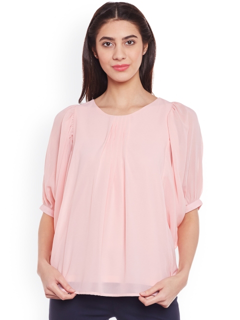 

Oxolloxo Women Pink Solid Top