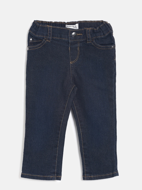 

The Childrens Place Girls Blue Regular Fit Mid-Rise Clean Look Jeans