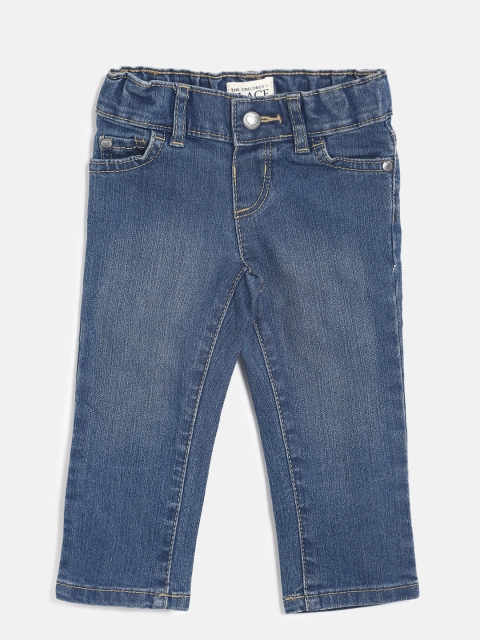 

The Childrens Place Girls Blue Regular Fit Mid-Rise Clean Look Jeans