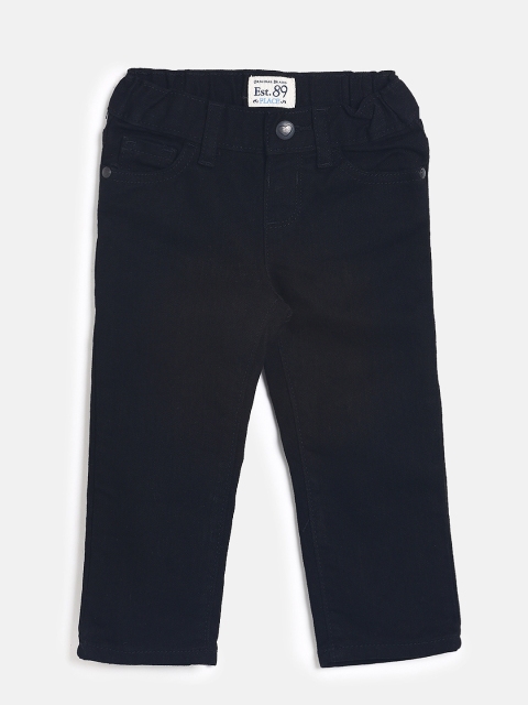

The Childrens Place Girls Black Regular Fit Mid-Rise Clean Look Jeans