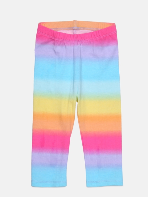 

The Childrens Place Girls Dyed Track Pants, Multi