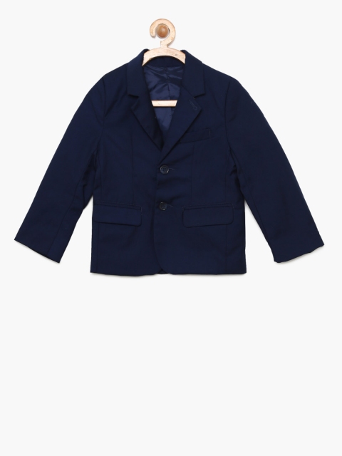 

The Childrens Place Boys Navy Single-Breasted Casual Blazer, Navy blue