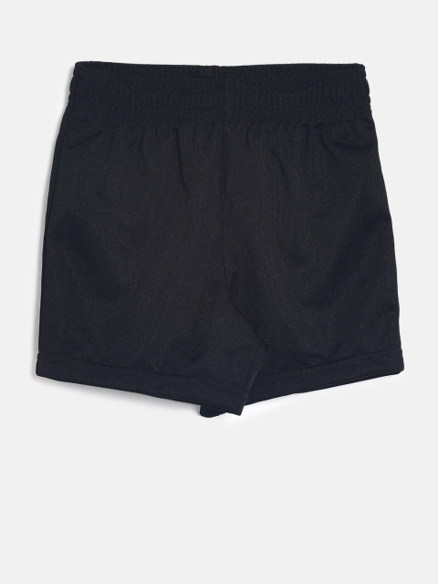 

The Childrens Place Boys Black Solid Regular Fit Shorts