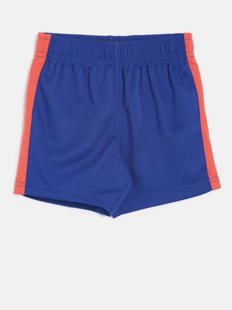 

The Childrens Place Boys Blue Solid Regular Fit Shorts