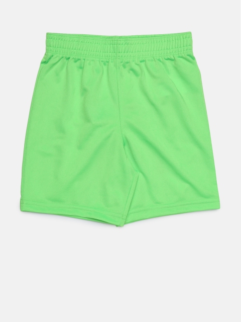 

The Childrens Place Boys Green Solid Regular Fit Shorts