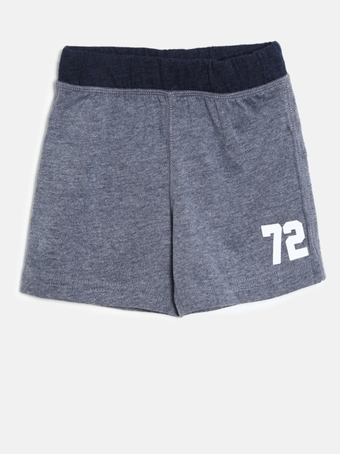 

The Childrens Place Boys Grey Solid Regular Fit Shorts