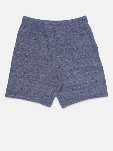 

The Childrens Place Boys Blue Solid Regular Fit Shorts