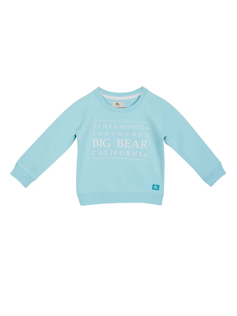 

Cherry Crumble Unisex Blue Printed Sweatshirt