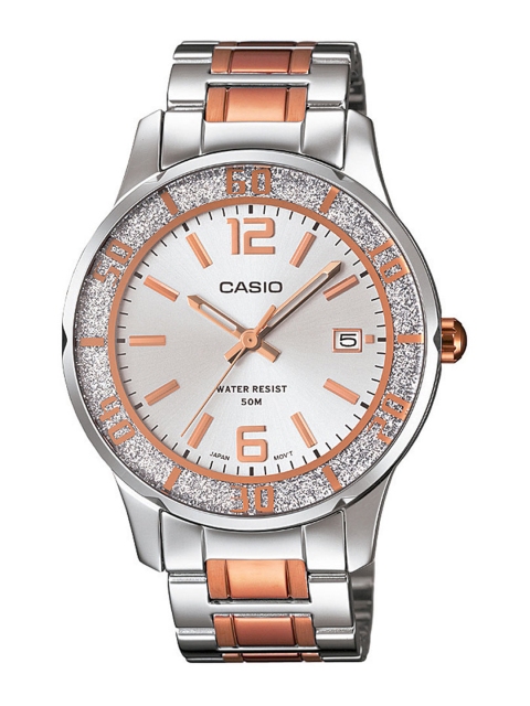 

Casio Enticer Lady Women Silver Analogue watch A899