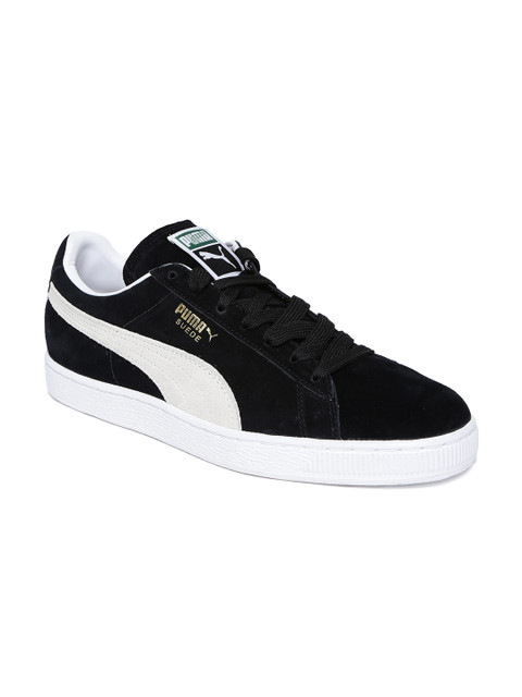 

Puma Men Black Suede Classic+ Sneakers