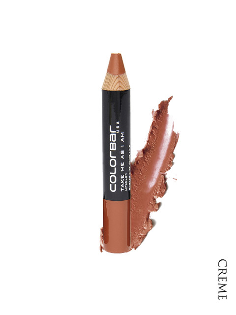 

Colorbar Women Take Me As I Am Lipstick with Sharpener Mysterious Nude 006 3.94 g, Brown