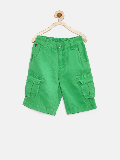

U.S. Polo Assn. Kids Boys Green Cargo Shorts