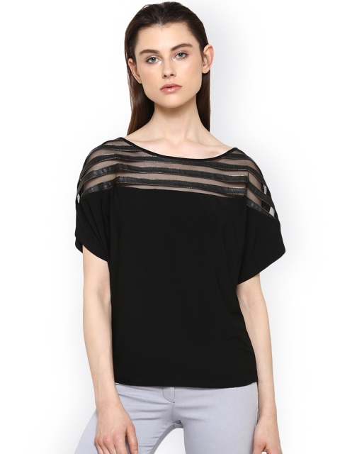 

Kazo Women Black Solid Top