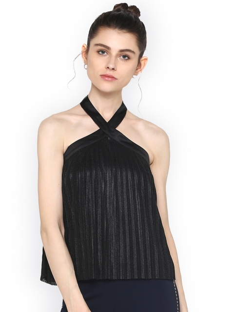 

Kazo Women Black Solid Top