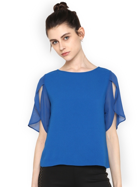 

Kazo Women Blue Solid Top