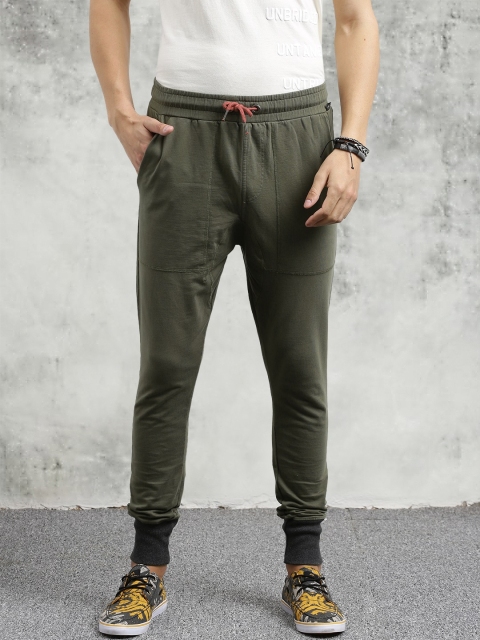 

Breakbounce Olive Solid Joggers
