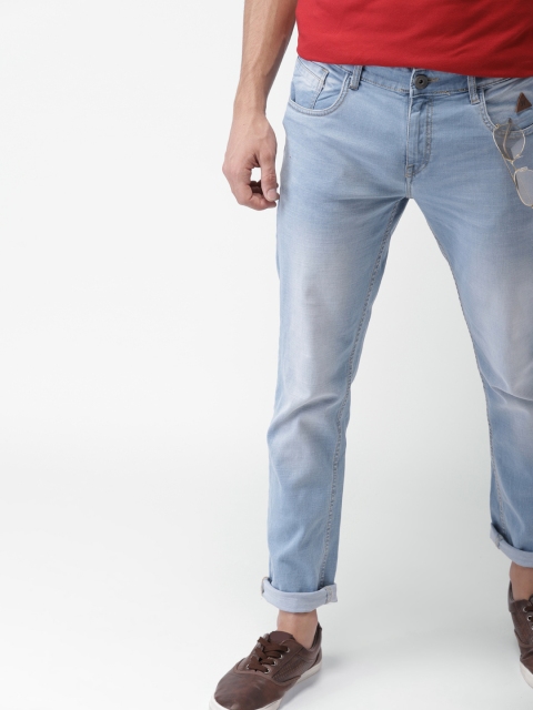 

Harvard Men Blue Skinny Fit Mid-Rise Clean Look Stretchable Jeans
