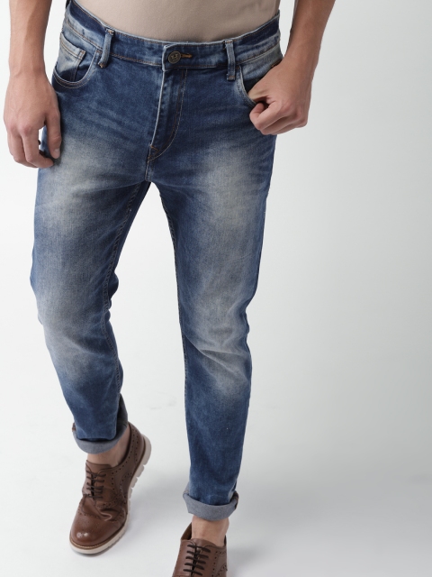 

Harvard Men Blue Skinny Fit Mid-Rise Clean Look Stretchable Jeans