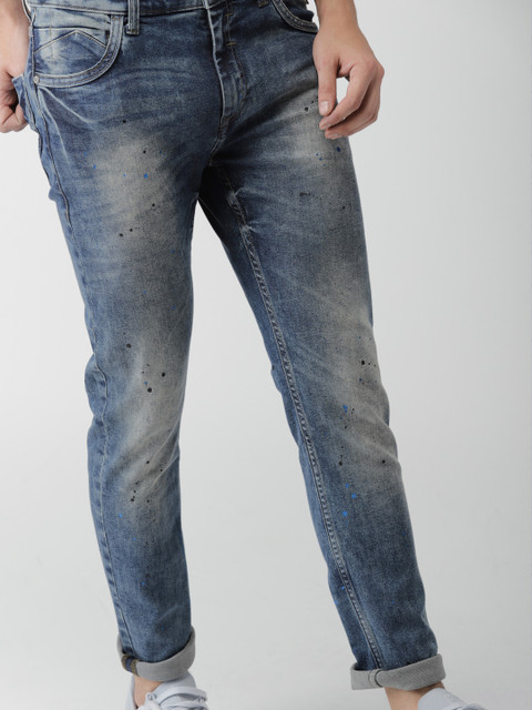 

Harvard Men Blue Skinny Fit Mid-Rise Clean Look Stretchable Jeans