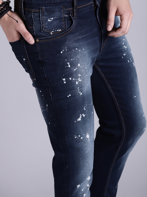 

Kook N Keech Men Blue Skinny Fit Mid-Rise Clean Look Stretchable Jeans