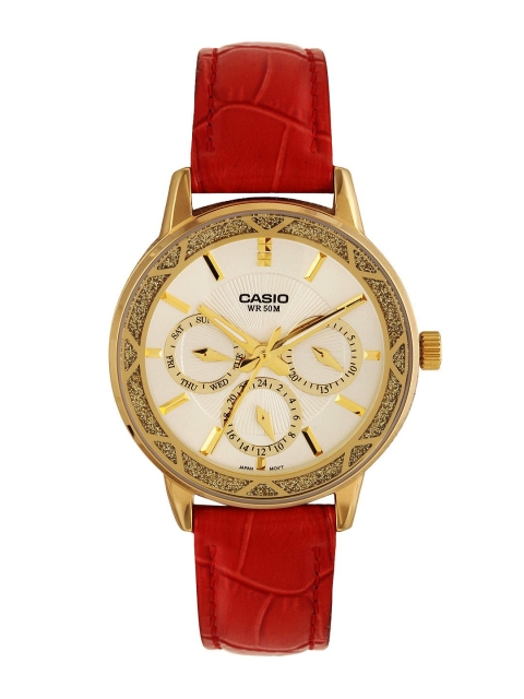 

CASIO Enticer Women White Multi-Dial Watch LTP-2087GL-4AVDF - A910