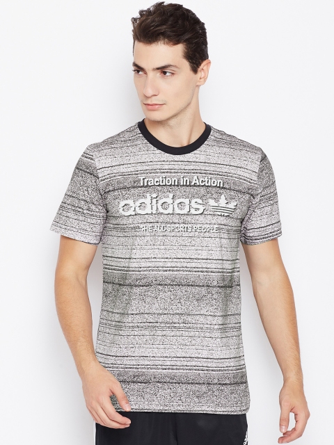 

ADIDAS Originals Men Grey Traction AOP Printed T-shirt