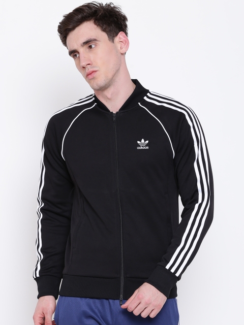 

ADIDAS Originals Men Black SST TT Sporty Jackets