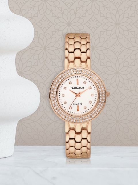 

Nucleus Women White Analogue Watch NLLRGWDRG