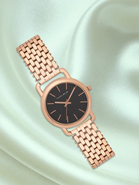 

Nucleus Women Black Analogue Watch NCKLTRGBKRG