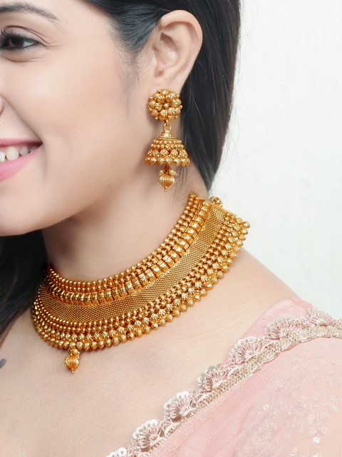 

Rubans Gold-Plated Handcrafted Jewellery Set