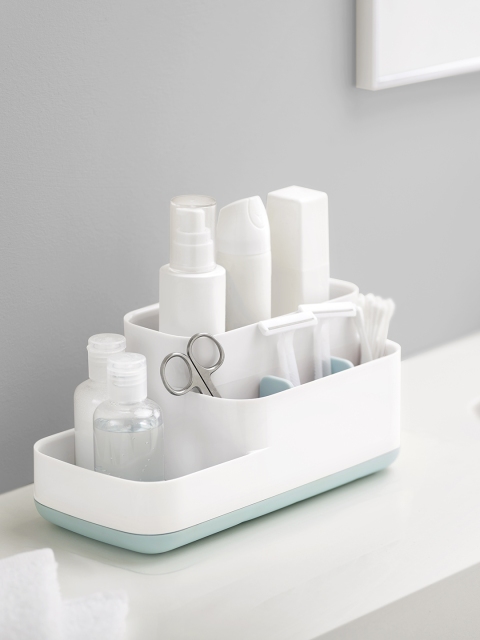 

Joseph Joseph White Plastic Bathroom Caddy