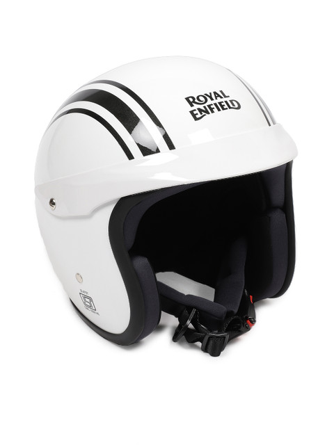 

Royal Enfield Unisex White Sunpeak Open Face Helmet RRGHEI000076