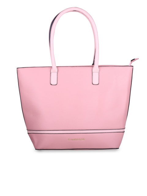 

GIORDANO Women Solid Tote Bag, Pink
