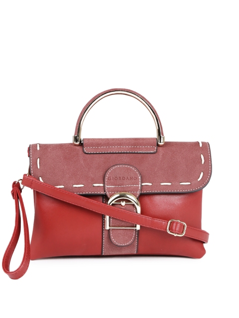

GIORDANO Red Solid Satchel