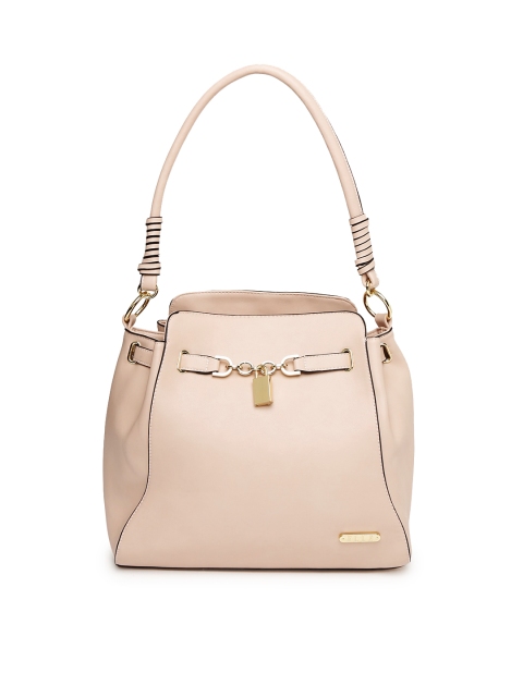 

ELLE Pink Solid Shoulder Bag