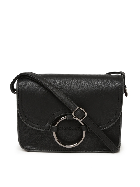 

GIORDANO Black Solid Sling Bag