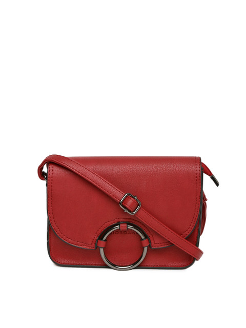

GIORDANO Red Solid Sling Bag