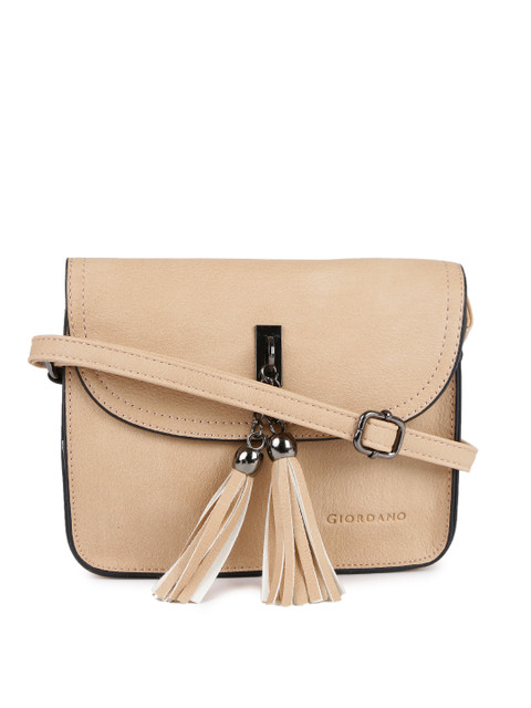 

GIORDANO Dusky Pink Solid Sling Bag