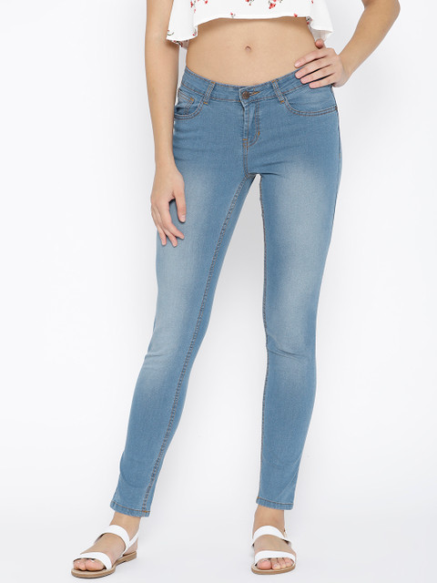 

Newport Women Blue Slim Fit Mid-Rise Clean Look Stretchable Jeans