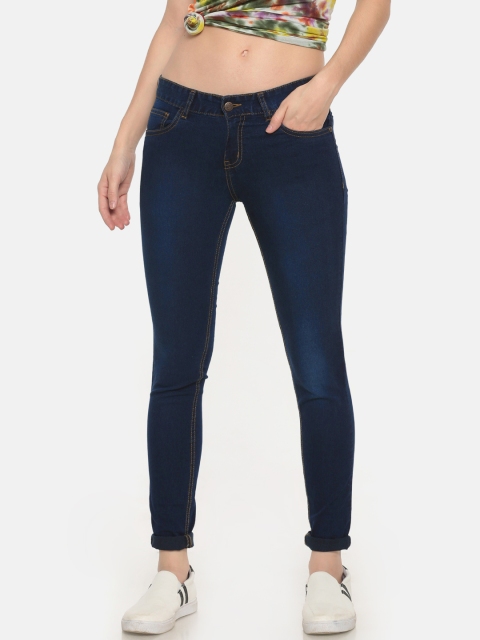 

Newport Women Blue Skinny Fit Mid-Rise Clean Look Stretchable Jeans