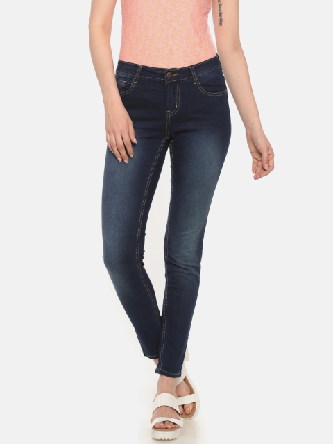 

Newport Women Blue Skinny Fit Mid-Rise Clean Look Stretchable Jeans