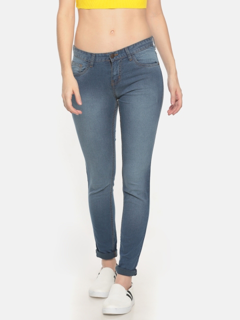 

Newport Women Blue Slim Fit Mid-Rise Clean Look Stretchable Jeans