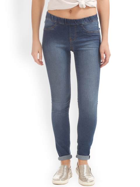 

Cherokee Women Blue Regular Fit Mid-Rise Clean Look Stretchable Jeans