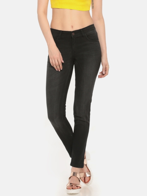 

Cherokee Women Black Skinny Fit Low-Rise Clean Look Stretchable Jeans