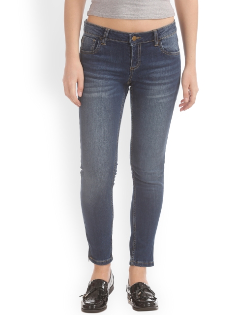 

Cherokee Women Blue Skinny Fit Low-Rise Clean Look Stretchable Jeans