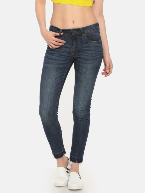 

Cherokee Women Blue Slim Fit Mid-Rise Clean Look Stretchable Jeans