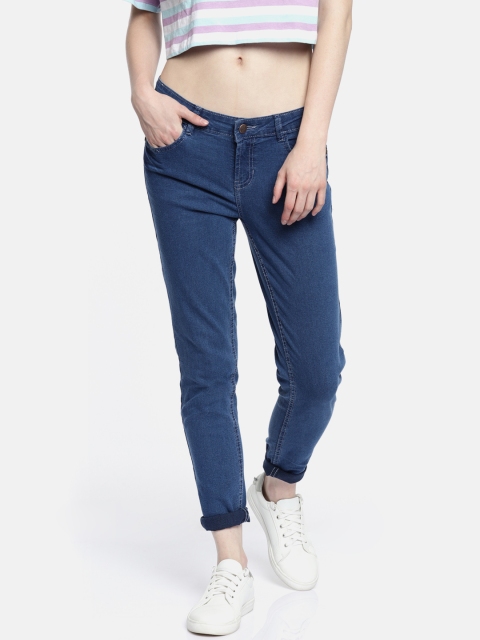 

Newport Women Blue Skinny Fit Mid-Rise Clean Look Stretchable Jeans