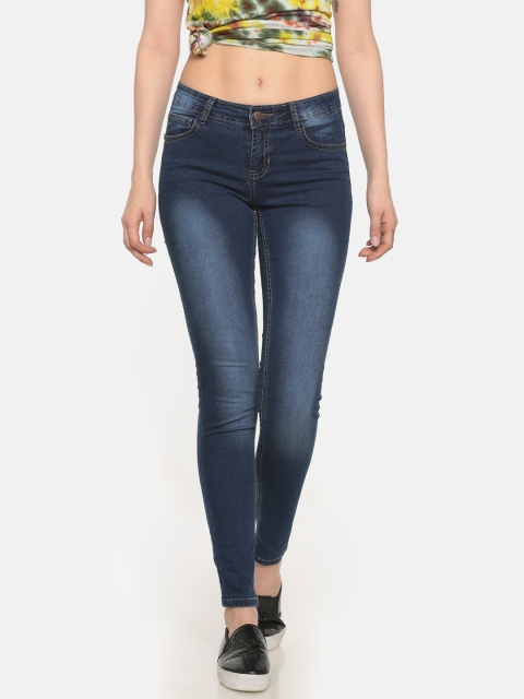 

Newport Women Blue Skinny Fit Mid-Rise Clean Look Stretchable Jeans