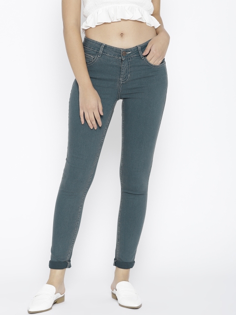 

Newport Women Blue Skinny Fit Mid-Rise Clean Look Stretchable Jeans